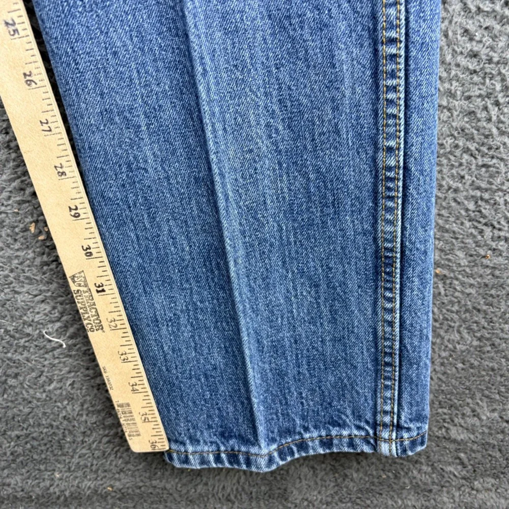 Cinch Mens Green‎ Label Denim Western Straight Leg Jeans 32x38 Made in Mexico
